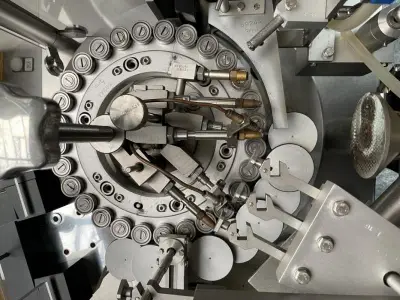 J15746D - Ampul dolum makinası BAUSCH + STRÖBEL AFV 1010