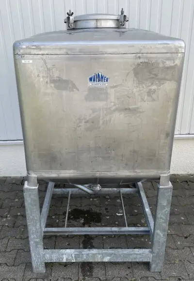 X15938D - WALDNER Stainless steel container 1.000 liters