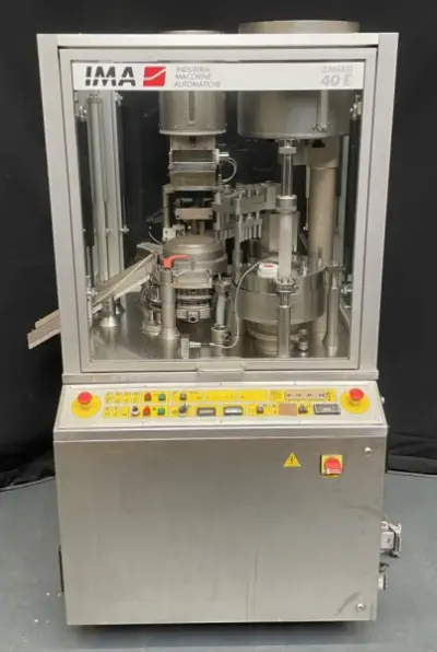 G15990D - IMA Zanasi AZ 40 E capsule filling machine for powder