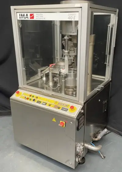 G15990D - IMA Zanasi AZ 40 E capsule filling machine for powder