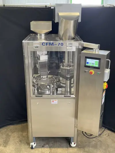 G16252D - MINHUA CFM-70 (NJP-1200C) capsule filling machine for powder